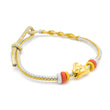 24K Gold Ox charm Bracelet