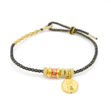 24K Gold charm Bracelet