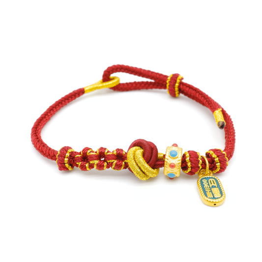 24K Gold charm Bracelet