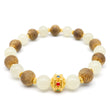 24K GOLD HETIAN JADE BRACELET