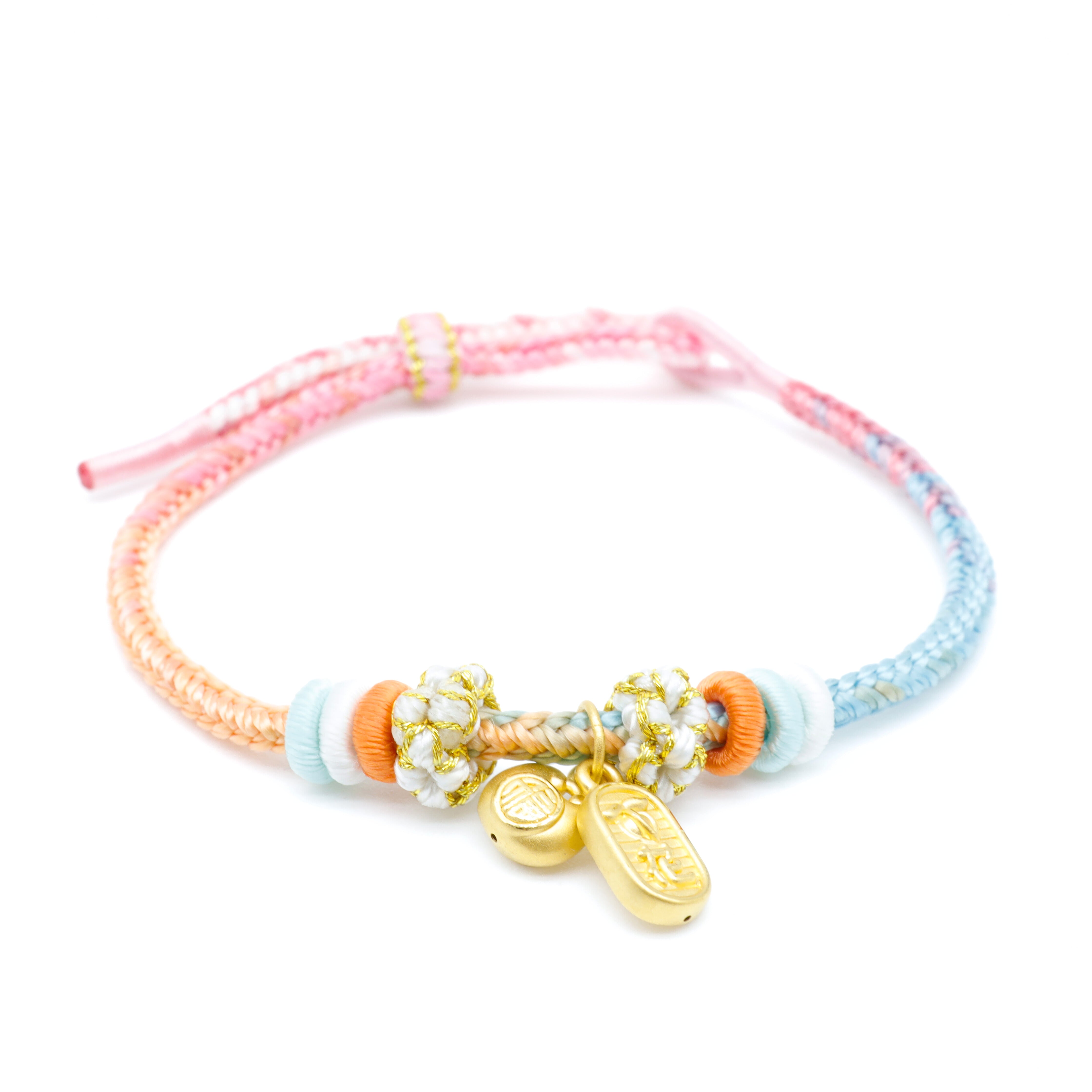 24K Gold charm Bracelet