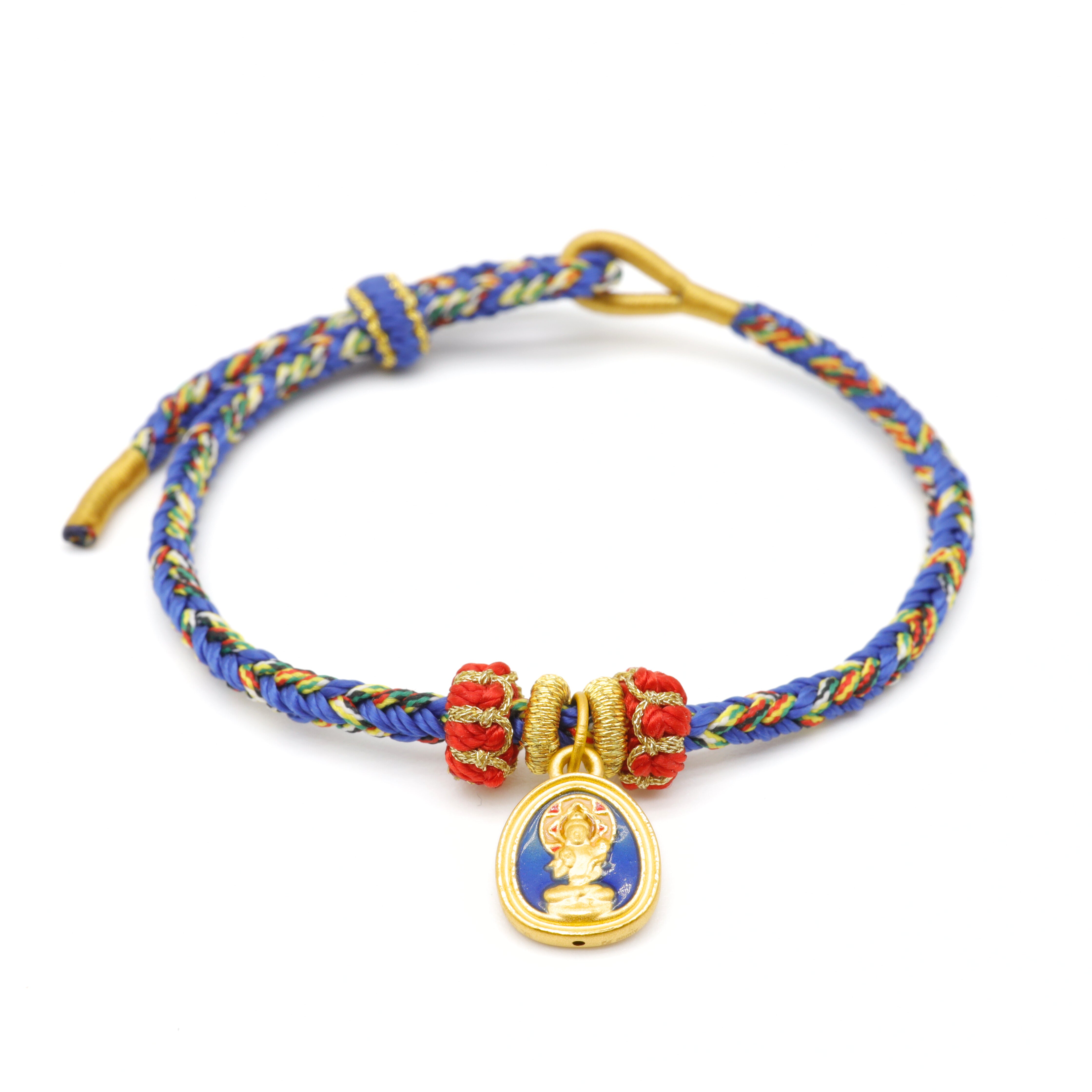 24K Gold Buddha charm Bracelet