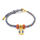 24K Gold Buddha charm Bracelet