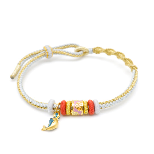 24K Gold charm Bracelet