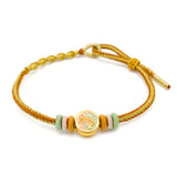 24K Gold blossom charm Bracelet