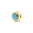 24K Hetian Jade Gold Charm
