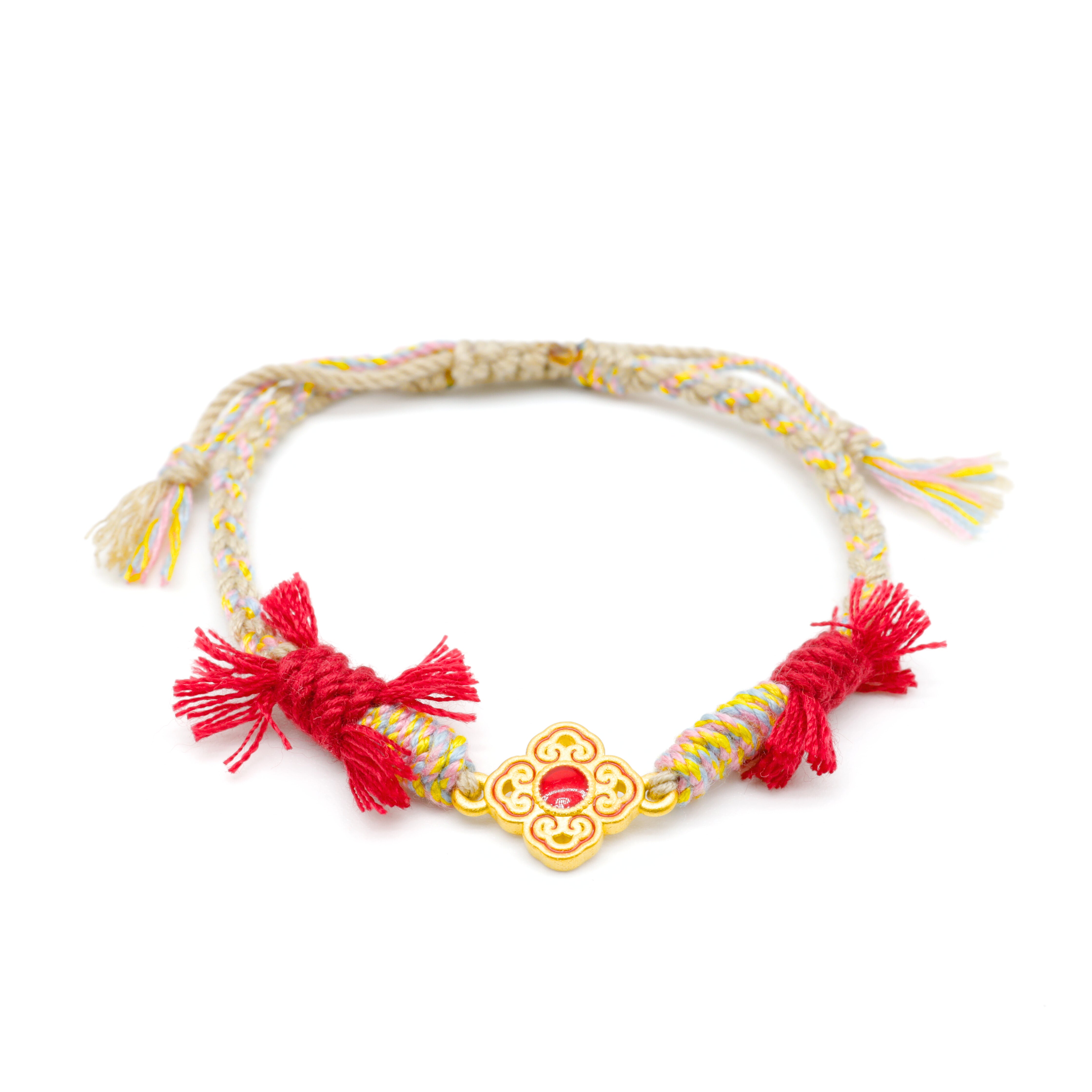 24K Gold charm Bracelet