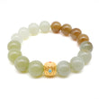 24K GOLD HETIAN JADE BRACELET