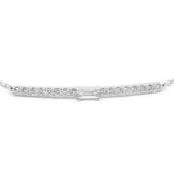 Lab-Diamonds Mixed Cut Bar Bracelet