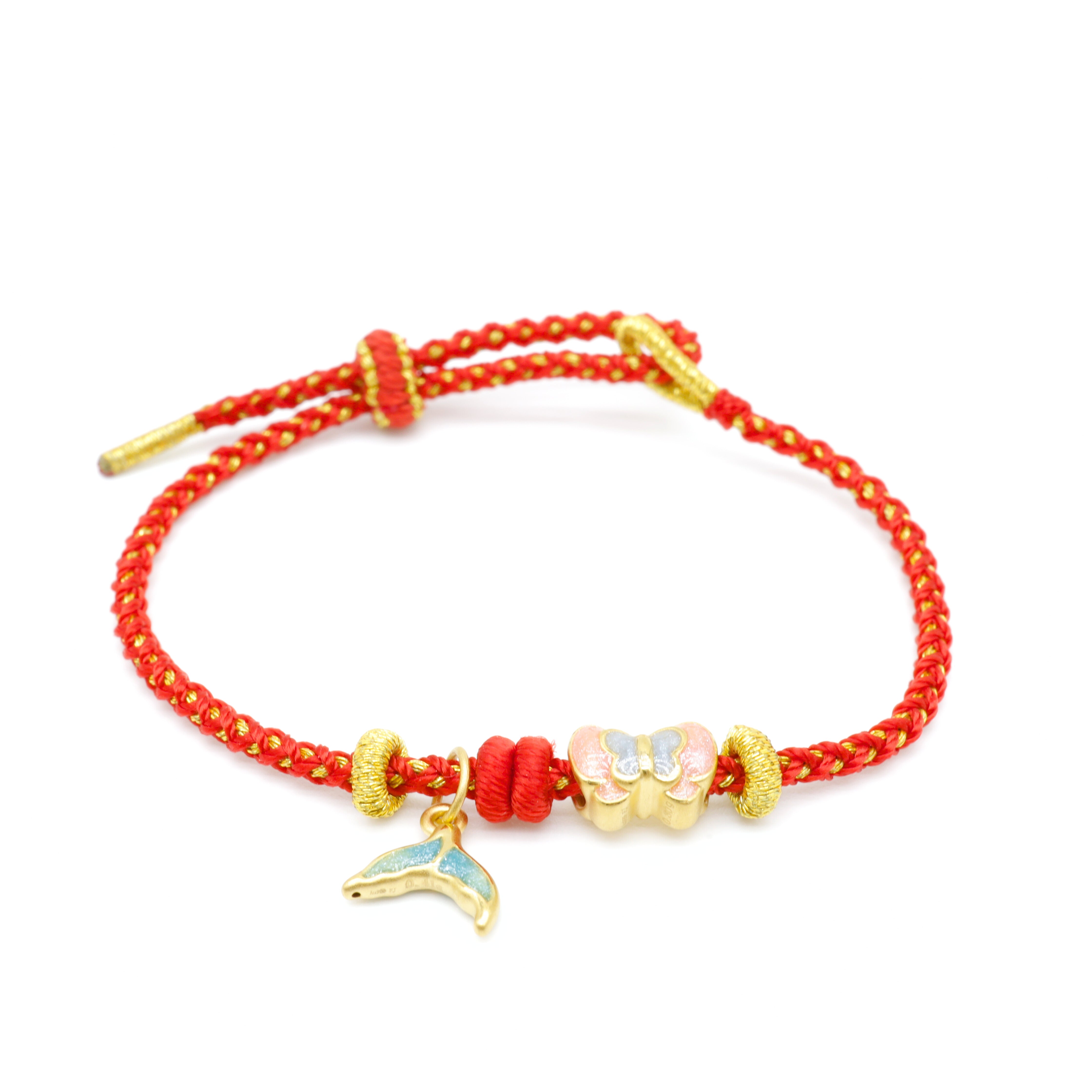 24K Gold charm Bracelet
