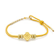 24K Gold Charm Bracelet