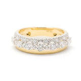 Lab-Grown Diamond Luxe Pavé Statement Ring