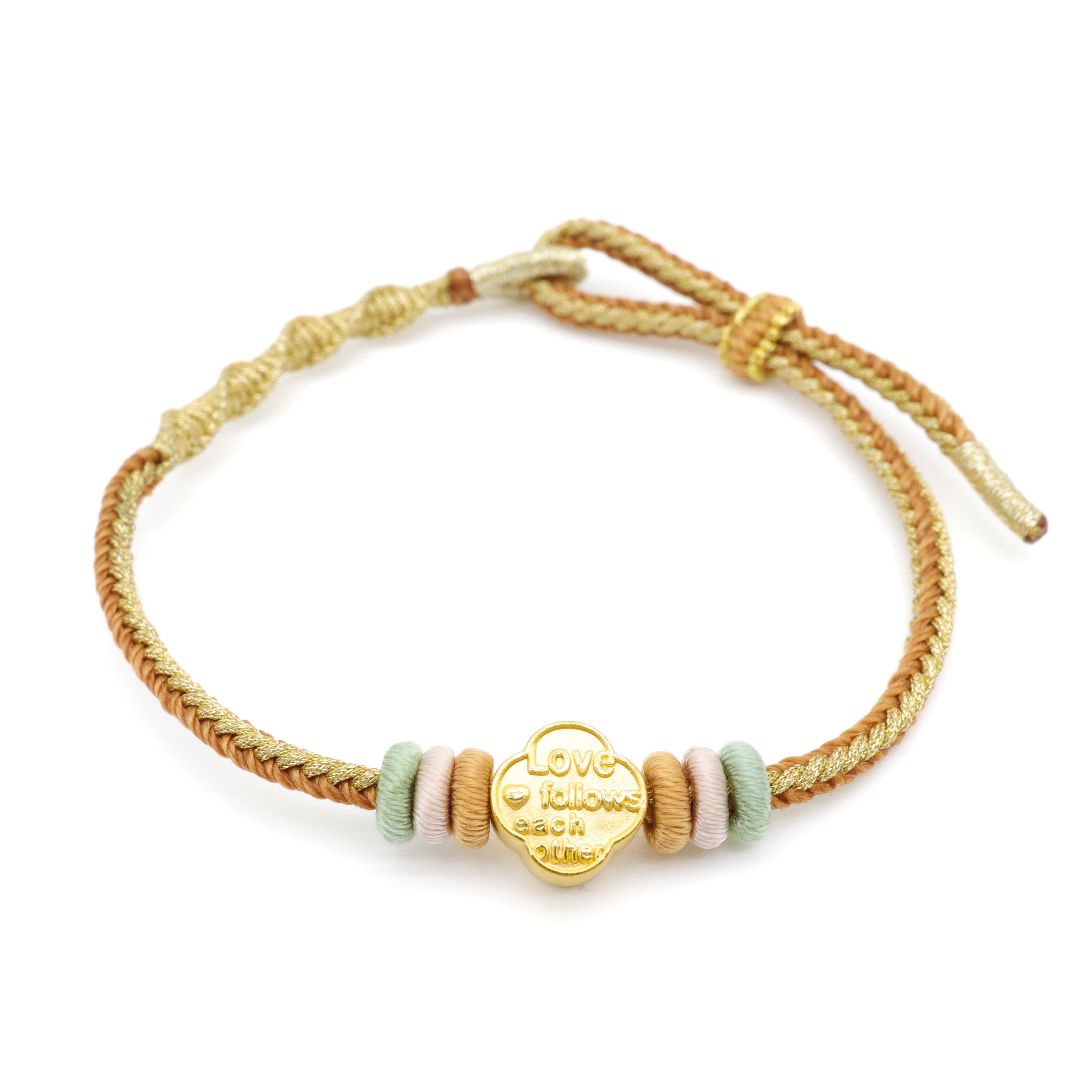 24K Gold charm Bracelet