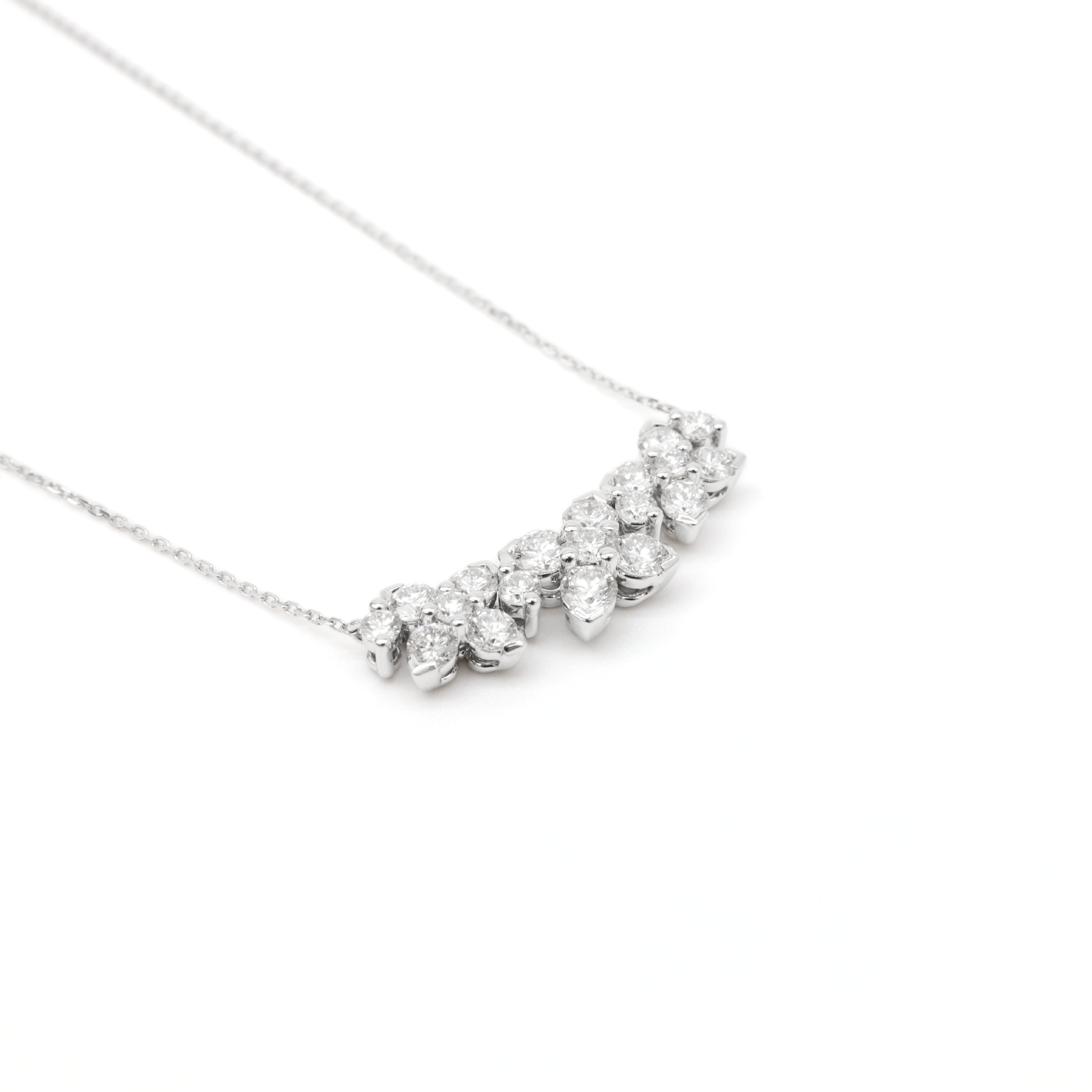 Bloom Lab-Diamond Necklace